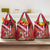 Trinidad and Tobago Grocery Bag Coat Of Arms With Chaconia Flower