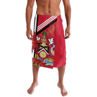 Trinidad and Tobago Lavalava Coat Of Arms With Chaconia Flower