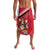 Trinidad and Tobago Lavalava Coat Of Arms With Chaconia Flower