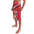 Trinidad and Tobago Lavalava Coat Of Arms With Chaconia Flower