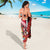 Trinidad and Tobago Sarong Coat Of Arms With Chaconia Flower