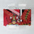 Trinidad and Tobago Tablecloth Coat Of Arms With Chaconia Flower