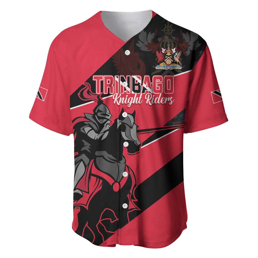 Custom Trinidad and Tobago Cricket Baseball Jersey Come On Trinbago Knight Riders