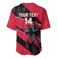 Custom Trinidad and Tobago Cricket Baseball Jersey Come On Trinbago Knight Riders