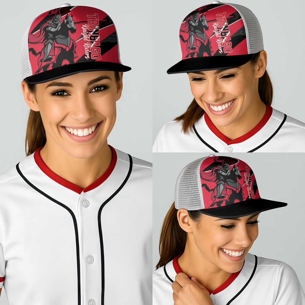 Trinidad and Tobago Cricket Baseball Net Cap Come On Trinbago Knight Riders Red - Wonder Print Shop