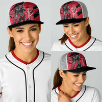 Trinidad and Tobago Cricket Baseball Net Cap Come On Trinbago Knight Riders Red - Wonder Print Shop