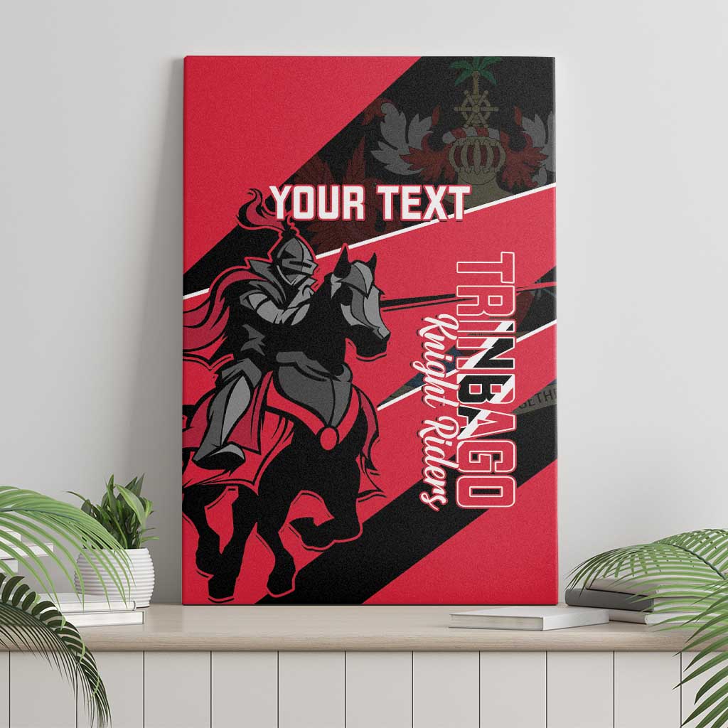 Custom Trinidad and Tobago Cricket Canvas Wall Art Come On Trinbago Knight Riders