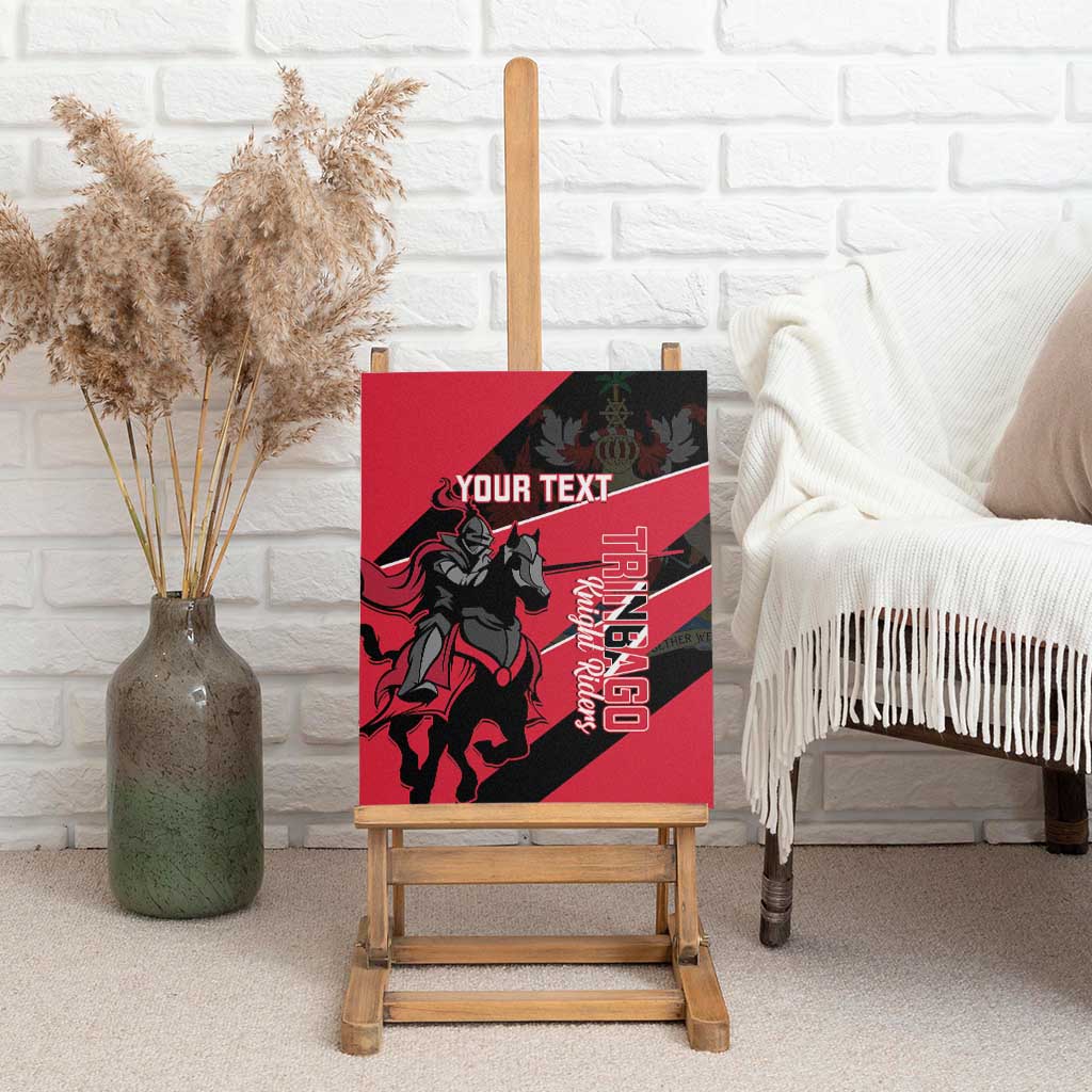 Custom Trinidad and Tobago Cricket Canvas Wall Art Come On Trinbago Knight Riders