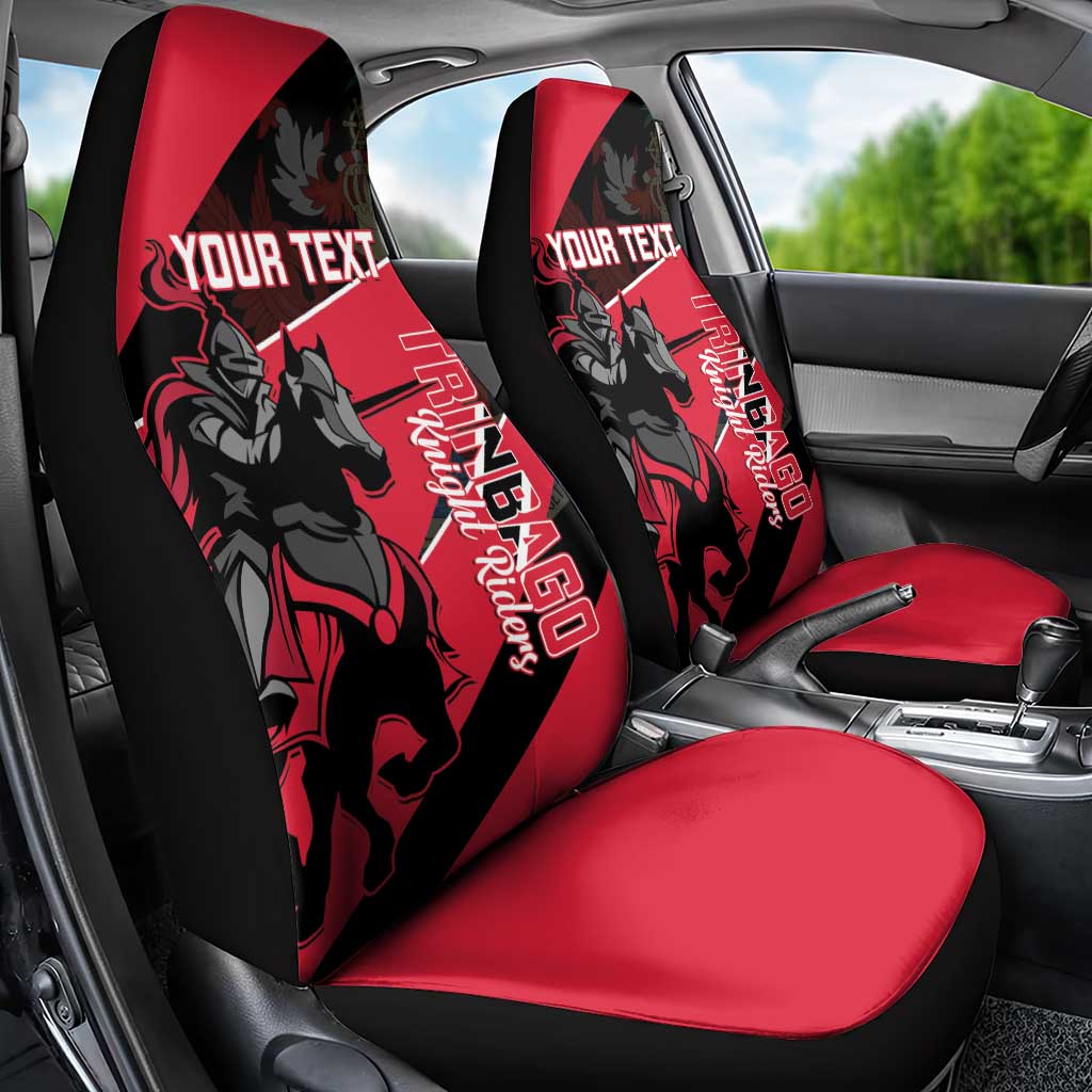 Custom Trinidad and Tobago Cricket Car Seat Cover Come On Trinbago Knight Riders