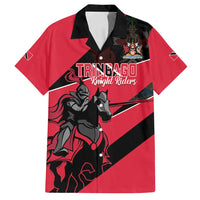 Custom Trinidad and Tobago Cricket Family Matching Long Sleeve Bodycon Dress and Hawaiian Shirt Come On Trinbago Knight Riders