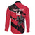 Custom Trinidad and Tobago Cricket Family Matching Mermaid Dress and Hawaiian Shirt Come On Trinbago Knight Riders