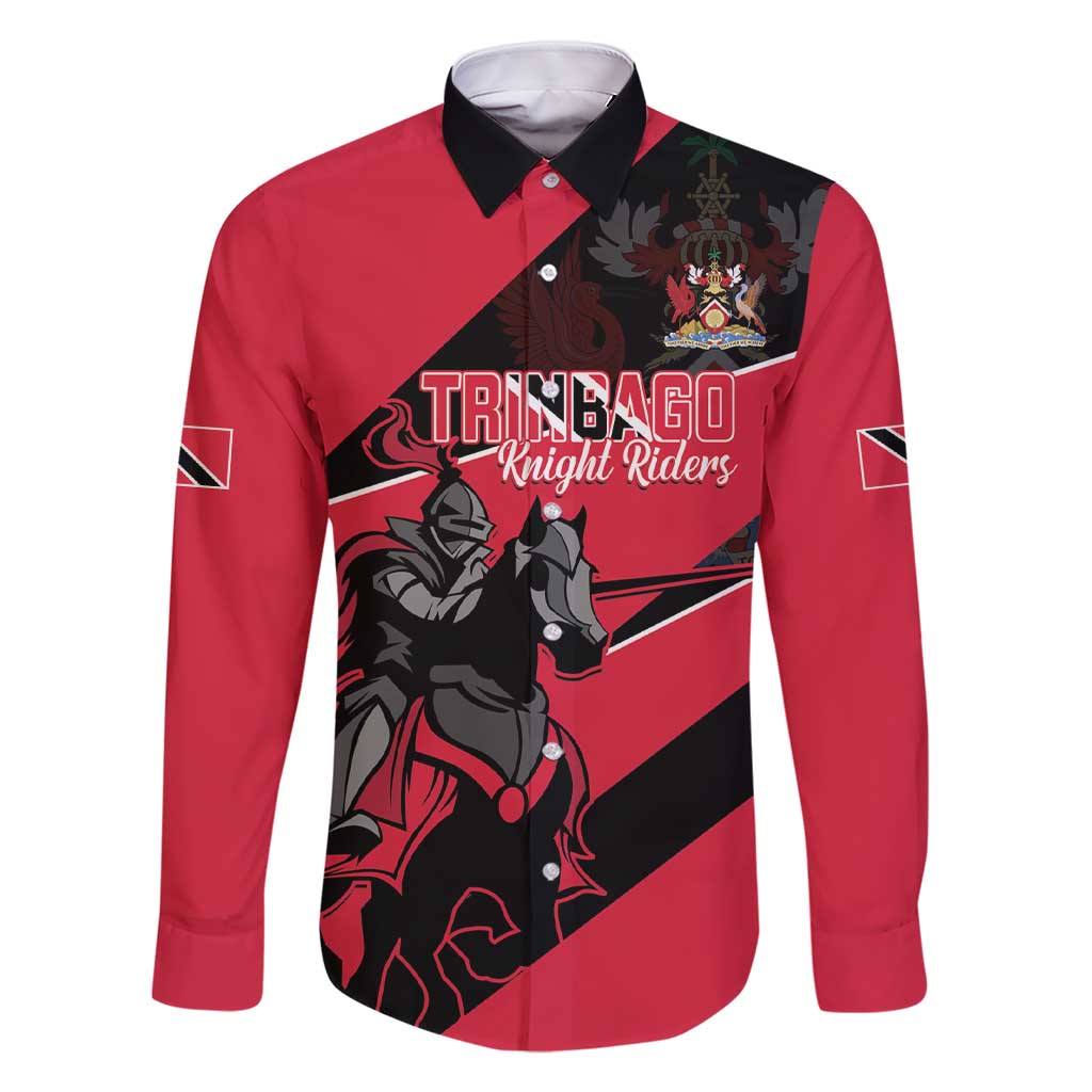 Custom Trinidad and Tobago Cricket Family Matching Short Sleeve Bodycon Dress and Hawaiian Shirt Come On Trinbago Knight Riders
