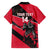 Custom Trinidad and Tobago Cricket Family Matching Tank Maxi Dress and Hawaiian Shirt Come On Trinbago Knight Riders