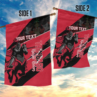Custom Trinidad and Tobago Cricket Garden Flag Come On Trinbago Knight Riders