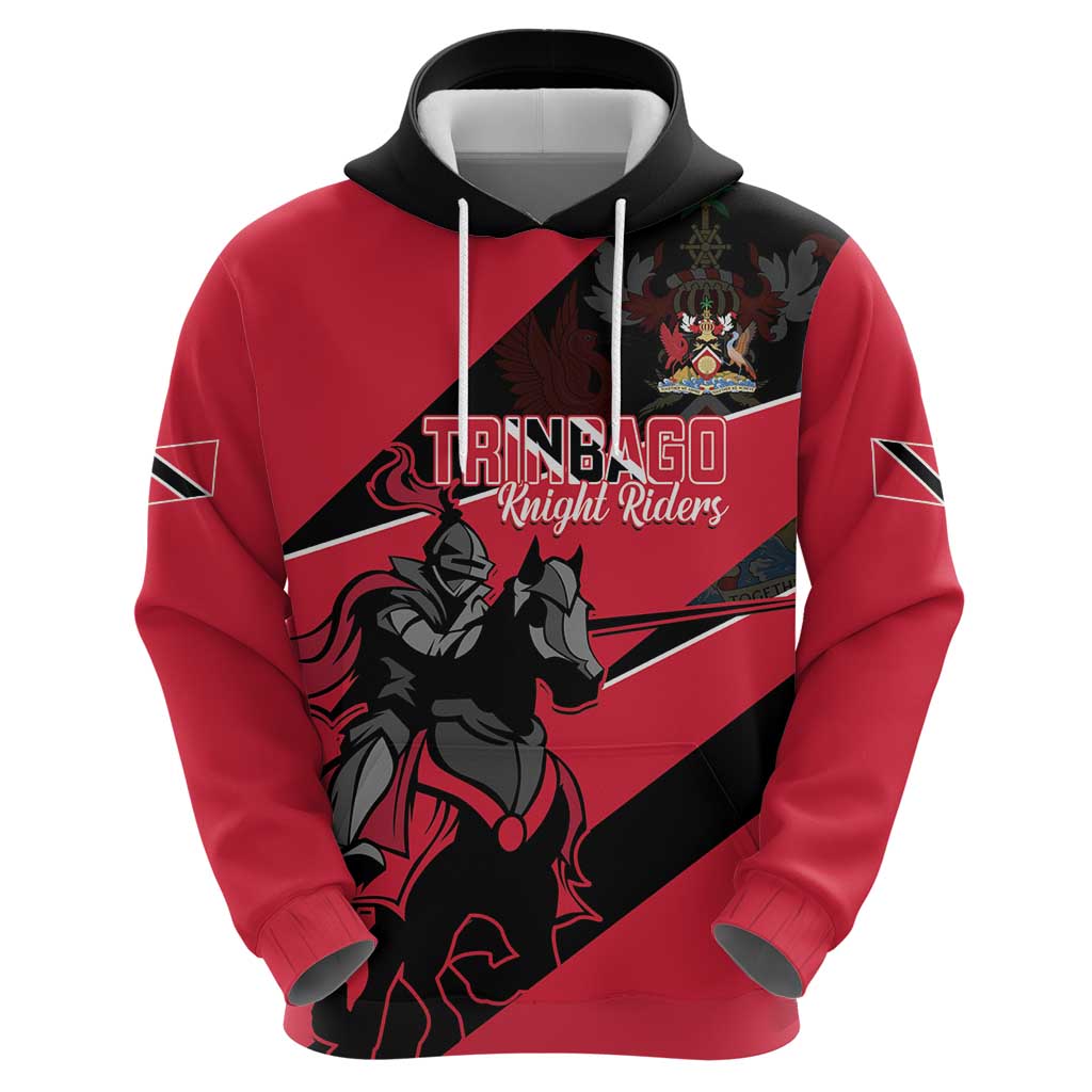 Custom Trinidad and Tobago Cricket Hoodie Come On Trinbago Knight Riders