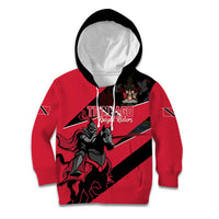 Custom Trinidad and Tobago Cricket Kid Hoodie Come On Trinbago Knight Riders