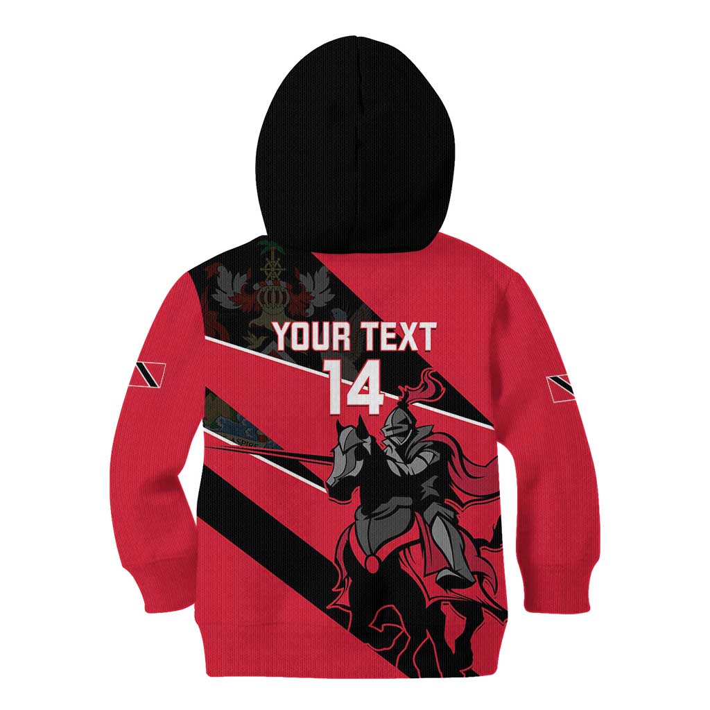 Custom Trinidad and Tobago Cricket Kid Hoodie Come On Trinbago Knight Riders