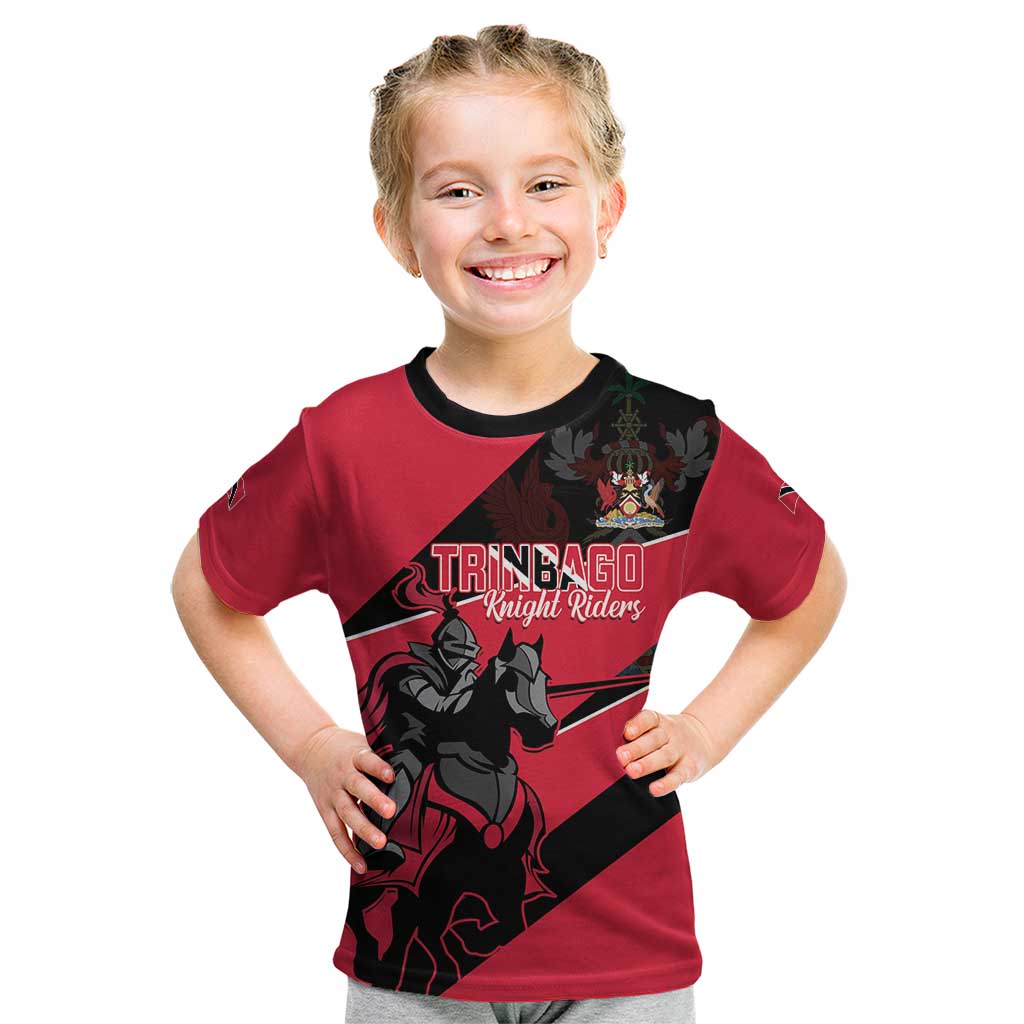 Custom Trinidad and Tobago Cricket Kid T Shirt Come On Trinbago Knight Riders