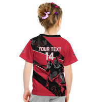 Custom Trinidad and Tobago Cricket Kid T Shirt Come On Trinbago Knight Riders