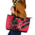 Custom Trinidad and Tobago Cricket Leather Tote Bag Come On Trinbago Knight Riders