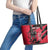 Custom Trinidad and Tobago Cricket Leather Tote Bag Come On Trinbago Knight Riders