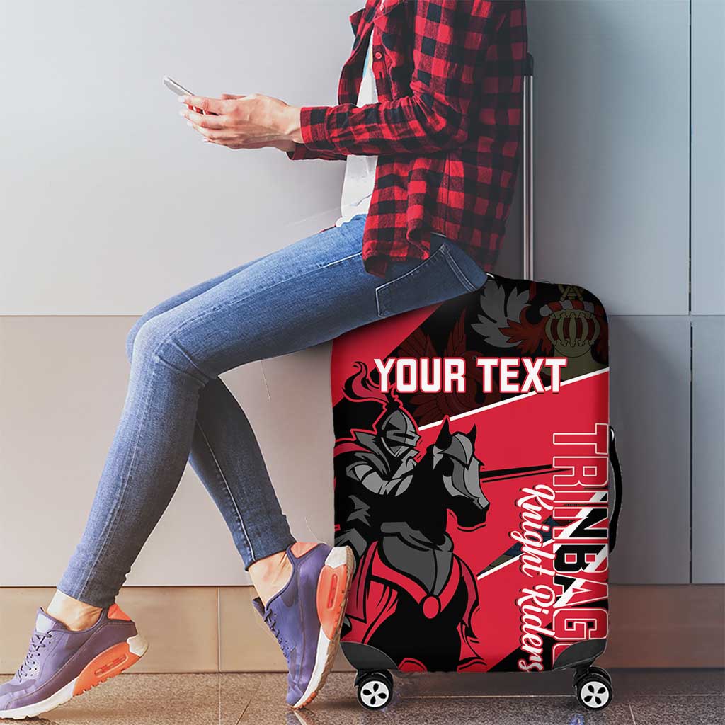 Custom Trinidad and Tobago Cricket Luggage Cover Come On Trinbago Knight Riders