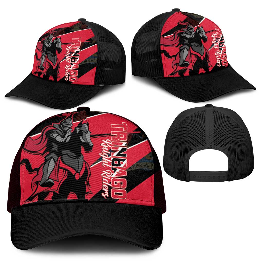 Trinidad and Tobago Cricket Mesh Trucker Cap Come On Trinbago Knight Riders Red - Wonder Print Shop