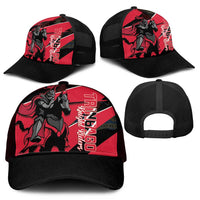 Trinidad and Tobago Cricket Mesh Trucker Cap Come On Trinbago Knight Riders Red - Wonder Print Shop