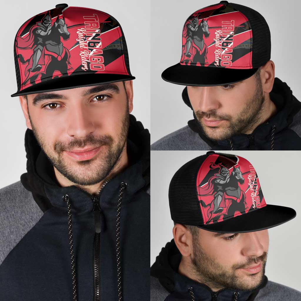 Trinidad and Tobago Cricket Mesh Trucker Cap Come On Trinbago Knight Riders Red - Wonder Print Shop