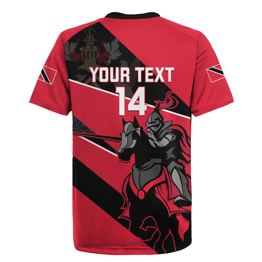 Custom Trinidad and Tobago Cricket Rugby Jersey Come On Trinbago Knight Riders