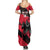 Custom Trinidad and Tobago Cricket Summer Maxi Dress Come On Trinbago Knight Riders