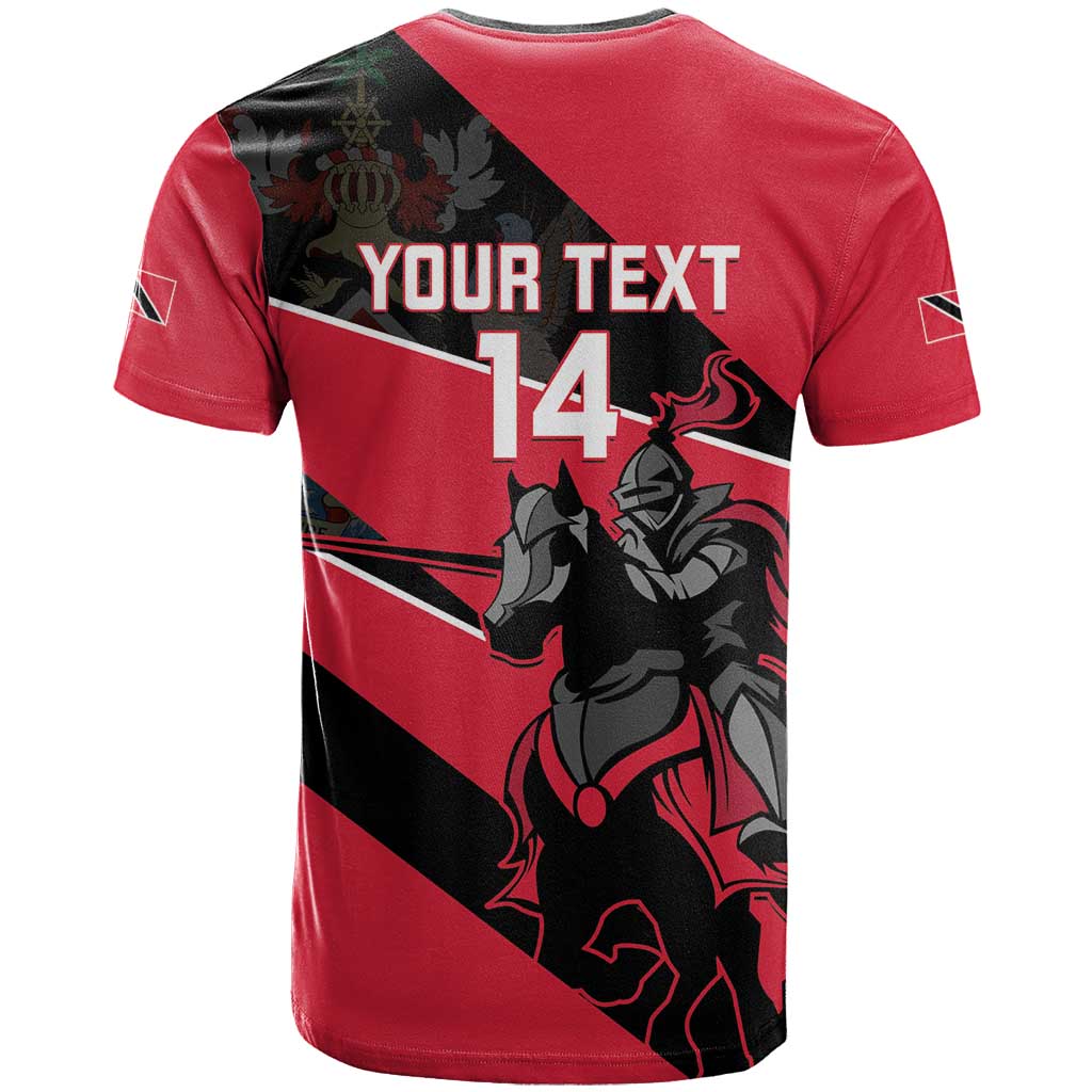 Custom Trinidad and Tobago Cricket T Shirt Come On Trinbago Knight Riders
