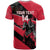 Custom Trinidad and Tobago Cricket T Shirt Come On Trinbago Knight Riders
