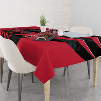 Custom Trinidad and Tobago Cricket Tablecloth Come On Trinbago Knight Riders