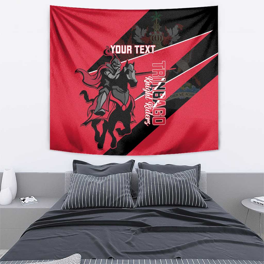 Custom Trinidad and Tobago Cricket Tapestry Come On Trinbago Knight Riders