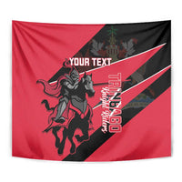 Custom Trinidad and Tobago Cricket Tapestry Come On Trinbago Knight Riders