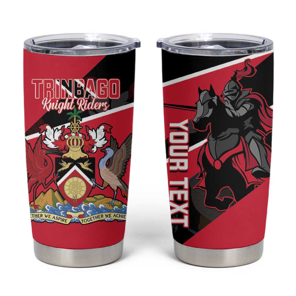 Custom Trinidad and Tobago Cricket Tumbler Cup Come On Trinbago Knight Riders