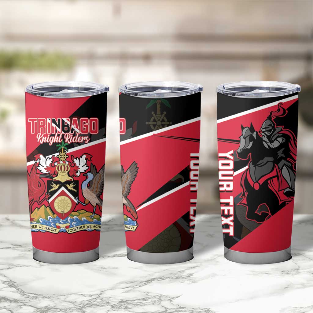 Custom Trinidad and Tobago Cricket Tumbler Cup Come On Trinbago Knight Riders
