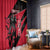 Custom Trinidad and Tobago Cricket Window Curtain Come On Trinbago Knight Riders