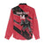 Custom Trinidad and Tobago Cricket Women Casual Shirt Come On Trinbago Knight Riders