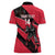 Custom Trinidad and Tobago Cricket Women Polo Shirt Come On Trinbago Knight Riders