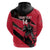 Custom Trinidad and Tobago Cricket Zip Hoodie Come On Trinbago Knight Riders