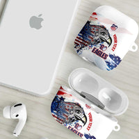 USA 2026 Rugby Custom AirPods Case Go Eagle Brushes Style