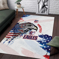USA 2026 Rugby Custom Area Rug Go Eagle Brushes Style