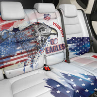 USA 2026 Rugby Custom Back Car Seat Cover Go Eagle Brushes Style