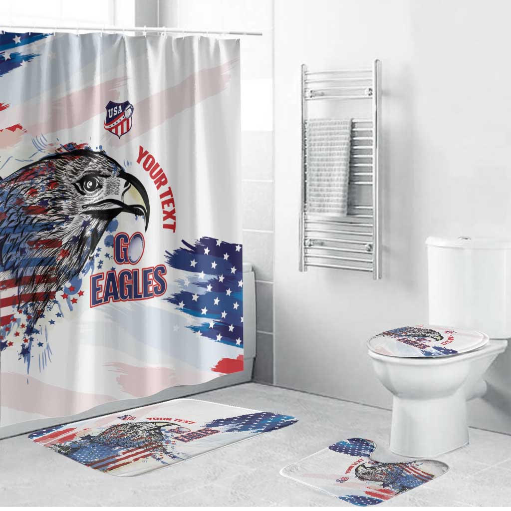 USA 2026 Rugby Custom Bathroom Set Go Eagle Brushes Style