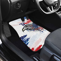 USA 2026 Rugby Custom Car Mats Go Eagle Brushes Style