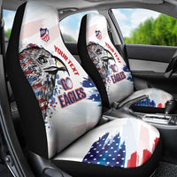 USA 2026 Rugby Custom Car Seat Cover Go Eagle Brushes Style