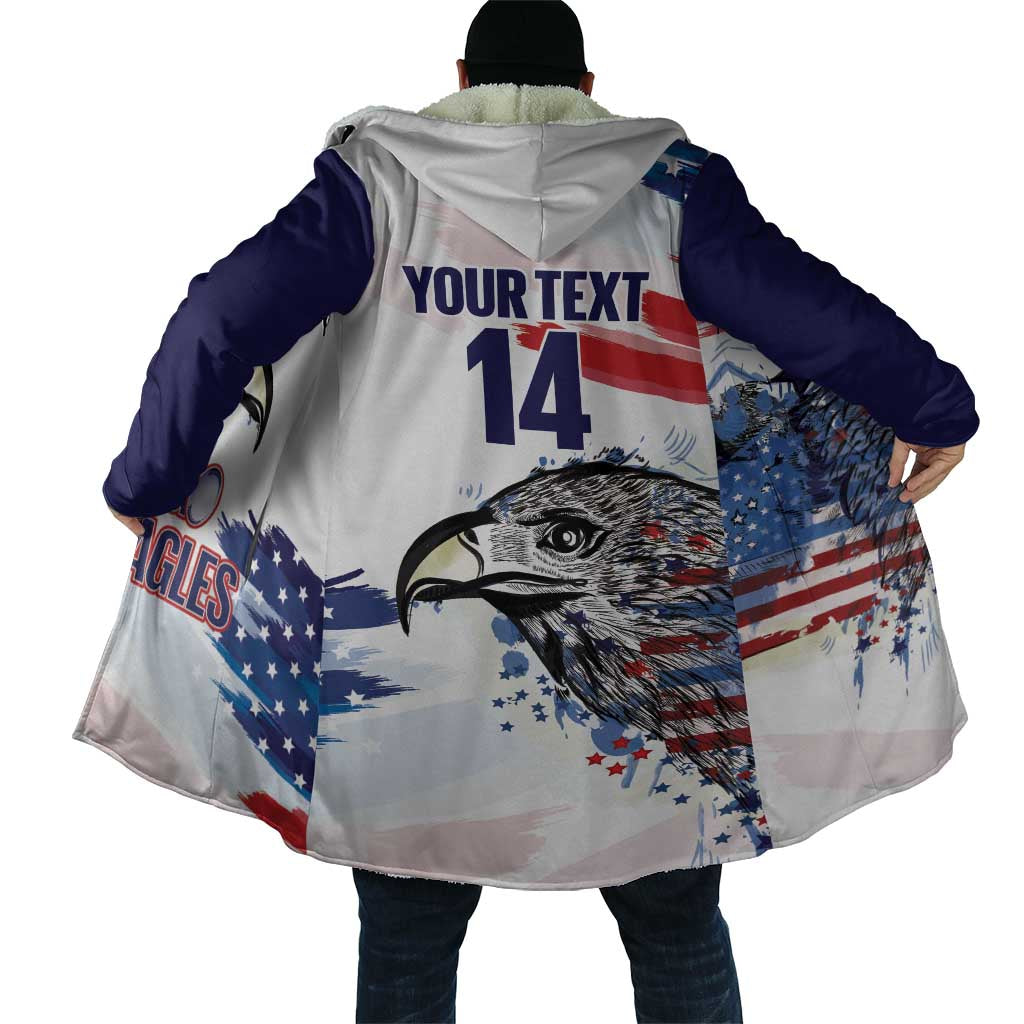 USA 2026 Rugby Custom Cloak Go Eagle Brushes Style