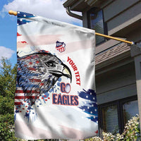 USA 2026 Rugby Custom Garden Flag Go Eagle Brushes Style
